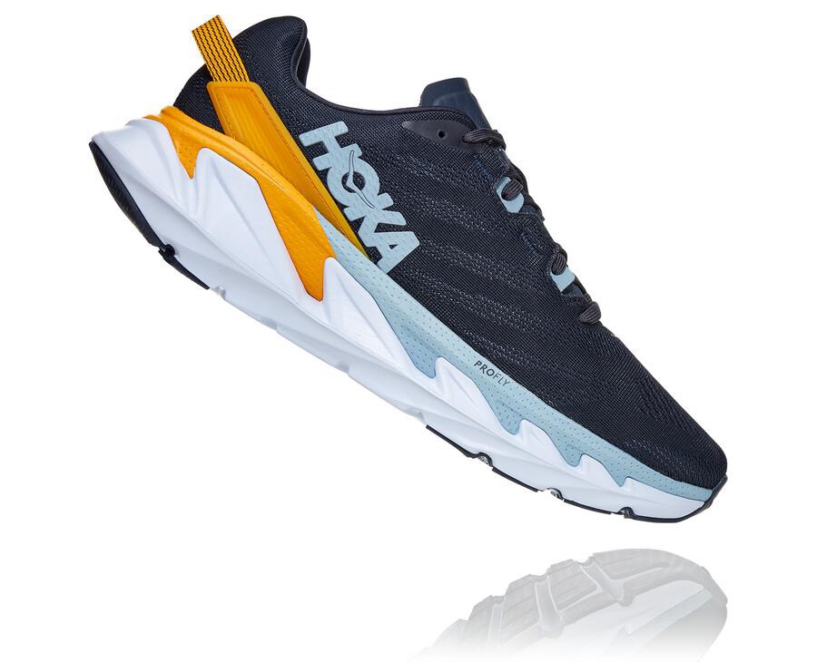 Hoka One One Hardloopschoenen Heren - Elevon 2 - Donkerblauw/Wit - GD7830614